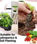 All In One Hydroponic Seed Pod Kit With Eight Pods And Over Six Hundred Heirloom Non GMO Seeds For Various Vegetables
