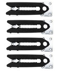 Heavy Duty Steel Couch Clamps Keep Your Section Locked Down Adjustable Non Slip Sofa Connectors Stop That Shifting Nonsense Prevent Floor Scratches And Secure Loose Sections 4 Pack, black clips.