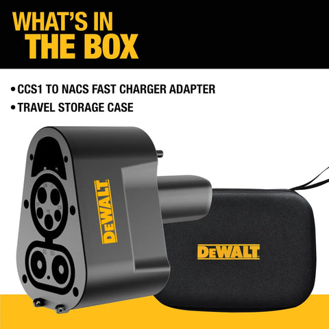 Ride Green Everywhere With This Game Changing Ccs1 To Nacs Dc Fast Charging Adapter For Tesla Models Featuring 350 Amp Power Delivery and travel case