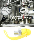 Heavy Duty Hydraulic Quick Connect Coupler With ZG Thread And 70Mpa Build Featuring Two Stage Sealing For Built Tough Zero Leak Performance On Porta Power And Crew Approved Industrial Kits with pressure gauge.