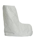 18 Inch Boot Cover With Skid Resistant Sole And Elastic Top White X Large Pack Of 100 For Cleanroom And Industrial Safety Featuring Comfort Fit Design