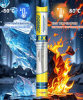 Front And Rear Windshield Wiper Blades 28 20 16 Inch Set Compatible With 2011 2020 Toyota Sienna Graphite Rubber on icy and hot background.