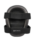 Non-Marring Polyester Cap Knee Pads One Pair Black Heavy Duty Work Gear With Soft Foam Cushioned Interior Fully Adjustable Straps