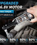 Using Cordless 16.8V 3/8 Inch Drive Ratchet Wrench Set With 550 RPM Variable Speed, Heavy Duty Copper Motor in automotive repair