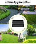 Two Pack Wood Like Paving Molds For Concrete Stone Walkways And Sidewalks With Real Wood Grain Texture shown in garden settings
