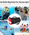 Ultra Large 30 Inch Mesh Dive Gear Bag For Scuba Snorkeling And Beach Trips Pro Grade Quick Dry Duffel in sports collage