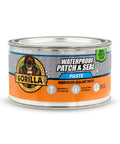 Heavy Duty Rubberized Sealant Paste That Kicks Water Leaks For Good On Wet Or Dry Surfaces Plugs Cracks And Gaps For Rock Solid Outdoor Repairs in a tub.