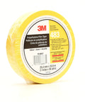 Conformable polyethylene tape yellow 1 in x 36 yd 5.0 mil single roll rubber adhesive for sealing color coding moisture-proof