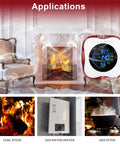 Four In One Plug In Carbon Monoxide And Gas Leak Detector With Real Time Display And Temperature Humidity Monitor, room application