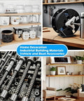 Durable 304 Stainless Steel Fully Threaded Rod Hardware Kit With Hex Nuts And Flat Washers For DIY Clamps And Hangers Three Piece Set M5x35 Fasteners