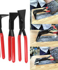 Beefy Heavy Duty Metal Bending Pliers Hand Seamer with three jaw sizes for precise bending of sheet metal in automotive and HVAC projects.
