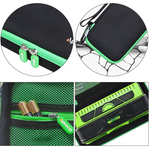 Heavy Duty Carry Case For Franklin Sensors Prosensor Stud Finder Fits M210 710 710 Plus T13 With Fool Proof Double Zipper Comfortable Hand Loop Fast Grab Mesh Pocket Real Deal Gear Holder For Gritty Jobsite Days And Easy Rides