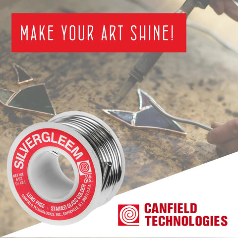 Lead Free Silver Solder Wire For Stained Glass Soldering And Jewelry Making Ninety Six Tin Four Silver Alloy Spool