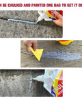 Three Pack Concrete Crack Waterproof Sealant Kit With Quick Drying Weather Resistant Caulking Glue for sealing cracks in surfaces
