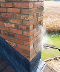 Applying Heavy Duty Siloxane Chimney Brick Sealer Keeps The Wet Out For Good With A Clear Breathable Waterproof Coating.