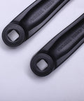 Square Hole Ebike Crank Arm Forged Alloy 6061 For Mid Mounted Motors 127mm 140mm 152mm 160mm 165mm 170mm 175mm Beefy High Strength Durable Torque Ready Replacement black pair