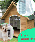 Rock Solid Clear PVC Strip Curtains For Warehouse Freezer Doors Easy Cut Insulated Vinyl Flaps Lock In Cold Temps No Big Sweat Top Shelf Flexibility Pet Safe Real Deal Coverage on a pet house entrance.