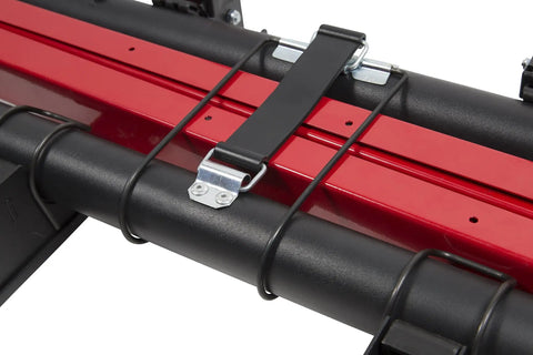 Close-up of Universal Miter Saw Stand extends to 60 inches and holds up to 400 lbs folds and locks for quick storage