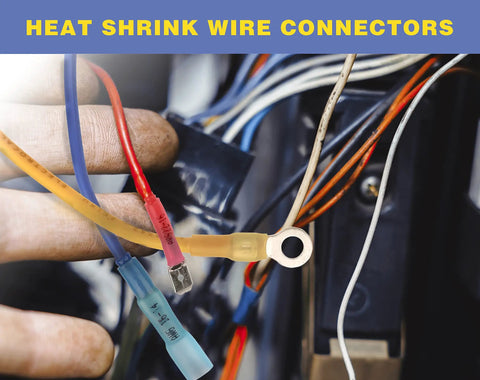 Must-Have Crimping Tool HS-8327 For Heat Shrink Connectors And 280Pcs Marine Grade Heat Shrink Wire Connector Kit in use