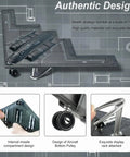 1/200 Scale B-2 Spirit Stealth Bomber Model Kit With Display Stand For Collectors, features missile compartments and display rack
