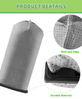 Close-up of 4 Pack Cloth Vacuum Bags Replacement for Porta Power Swingette S1015 S1029 CH30000 showing well-sealed edge and durable material