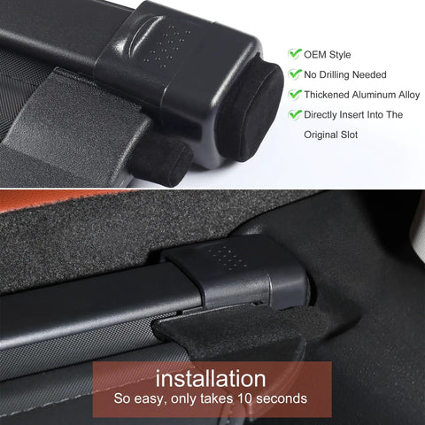 Close-up of OEM Style Cargo Cover for Mazda CX50 and CX50 Hybrid 2023 2024 2025 2026 installation in trunk slot.