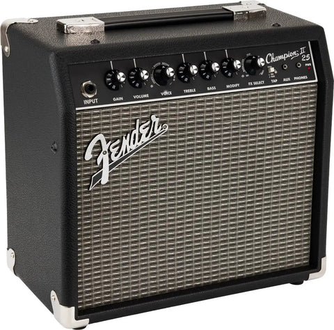 Gig Ready 25 Watt Electric Guitar Combo Amp With 8 Inch Speaker Versatile Voicings And Built In Reverb Delay And Chorus USB And Aux In