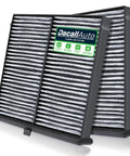 Activated Carbon Cabin Air Filter Set For Mazda 3 CX-30 CX-50 2019-2025 Two-Piece Replacement OE BDTS-61-J6X BDTS61J6X MP111BDGF