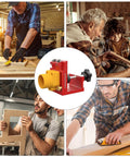 Pocket Hole Jig System With Aluminum Alloy Construction for precise cabinet making and woodworking, used by people in workshop