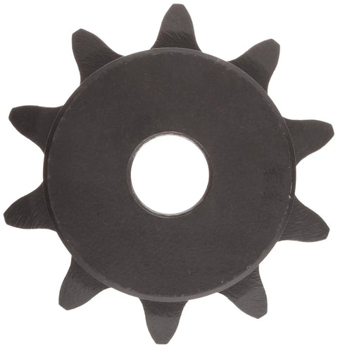 100 Chain Size Roller Chain Sprocket Beefed Up Type C Reboreable Hub For Single Strand Drive, front view with 90 teeth.