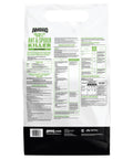 Ants And Spiders Granules Kills Lawn And Garden Pests Shaker Bag 3 Lb back label with instructions and ingredients