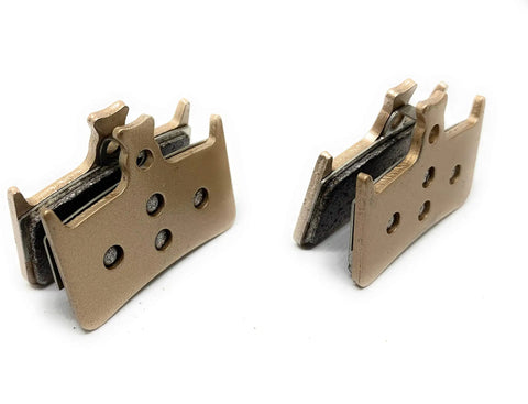 2 Pairs Sintered Bike Brake Pads for E4 RX4 Mono Tech 3 Tech Evo DBP 59 Enduro ready with grippy stopping power