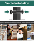 Simple installation of Built Like A Tank 20 Piece 1/4-20 X 3 Inch Flat Socket Head Cap Screws And Barrel Nuts Kit for carpentry.