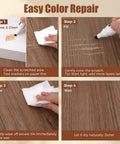 Step-by-step guide using All In One Wood Filler Repair Kit With 26 Colors Including 16 Fillers And 10 Markers for wood surface repair