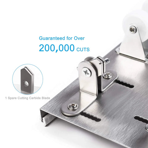 Close-up of Glass Bottle Cutter Upgraded Tool Kit for Cutting Wine Beer Liquor Champagne Bottles Pro DIY Machine with stainless steel base.