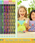 40 Pieces Motivational Color Changing Mood Pencils With Erasers for Back To School Kids with Bible Verse Messages