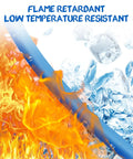 100 Ft 6mm ID 4mm OD Polyurethane Air Hose Ultra Flexible Pneumatic Tubing Blue flame retardant and low temperature resistant
