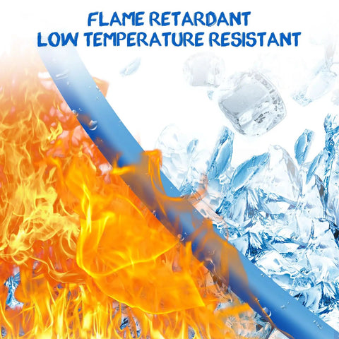 100 Ft 6mm ID 4mm OD Polyurethane Air Hose Ultra Flexible Pneumatic Tubing Blue flame retardant and low temperature resistant
