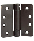 Super Handy Adjustable Self Closing Spring Door Hinges In Oil Rubbed Bronze Two Pack Four Inch By Four Inch Size