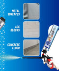 Spray Foam Insulation Kit With 12 Cans, Self Expanding Polyurethane Foam For Heat And Acoustic Insulation, Dispensing Gun