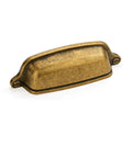 10 Pack Vintage 3 Inch Center To Center Antique Brass Cabinet Cup Pulls For Kitchen Cabinets And Furniture Drawers Dressers Closets