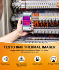 Wireless Thermal Imaging Camera For iPhone And Android With Carrying Pouch And USB C Cable, 256x192 IR Resolution Display