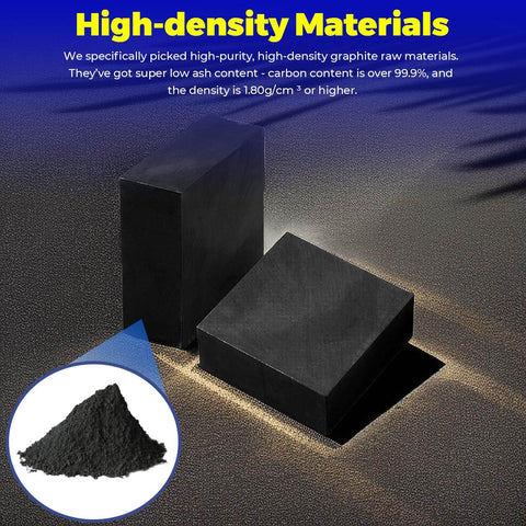 High-purity graphite blocks and powder, promoting Four Pack Graphite Ingot Blocks For Metal Melting And Casting Molds Pro Grade High Purity.