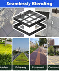 Rugged Recessed Drain Cover for Lawn, Driveway and Patio, Heavy Duty 42 by 42 Inch Outdoor Storm Drain Panel in various environments