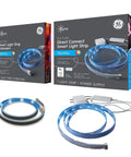 Cync Accent Lighting Kit With Full Color LED Strips Easy Install Bluetooth And Wi Fi Control Includes Extension Strip And Power Supply