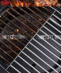 18 Inch Adjustable Grill Brush With Scraper For Outdoor Grills Heavy Duty BBQ Cleaner Before and After Cleaning Grates