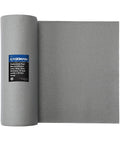 Professional Toolbox Drawer Liner Gray Non Slip Foam Rubber Mat With Easy Cut Grid Lines For Measuring And Cutting, 17⅜ in x 24 ft