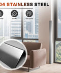 Heavy Duty Stainless Steel Wall Corner Guards Ten Pack Solid Corner Protectors Keeping Walls Beat Proof In Kitchen And Office Spaces, close-up of 304 stainless steel detail.