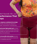 Woman wearing 2.0 Padded High Rise Biker Shorts For Women With Waistband Free Design And Softer Compression For Trail And Mulberry XL