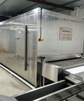 High Capacity Industrial IQF Tunnel Freezer Built Different Stainless Steel Conveyor Belt Blast Freezing System with open side view